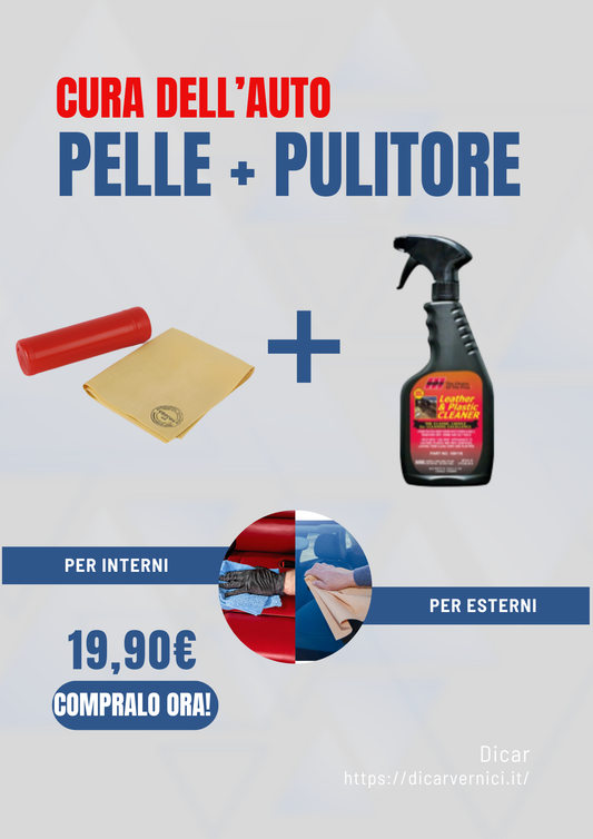 Kit di pulizia totale dell'auto