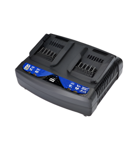 Carica batteria con doppia posizione